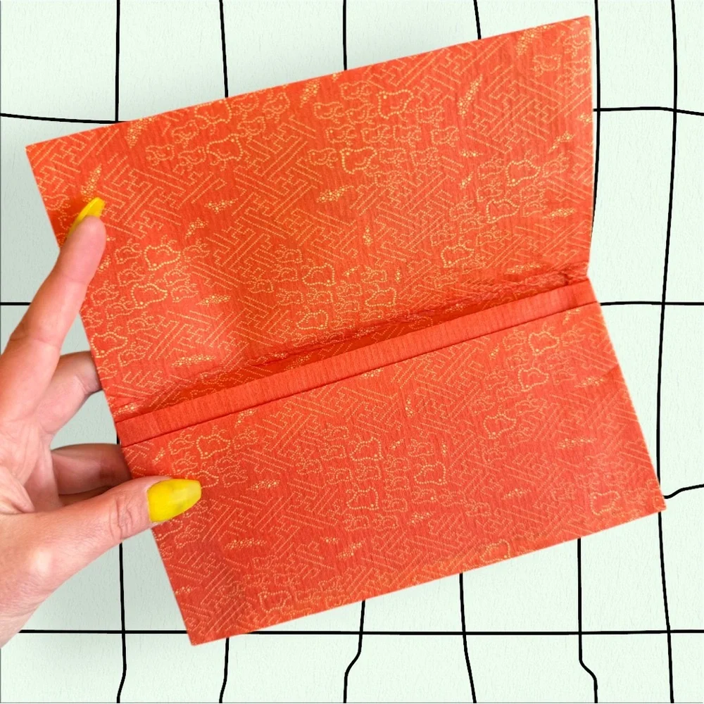 Vintage Japanese Paper Portfolio/Wallet
